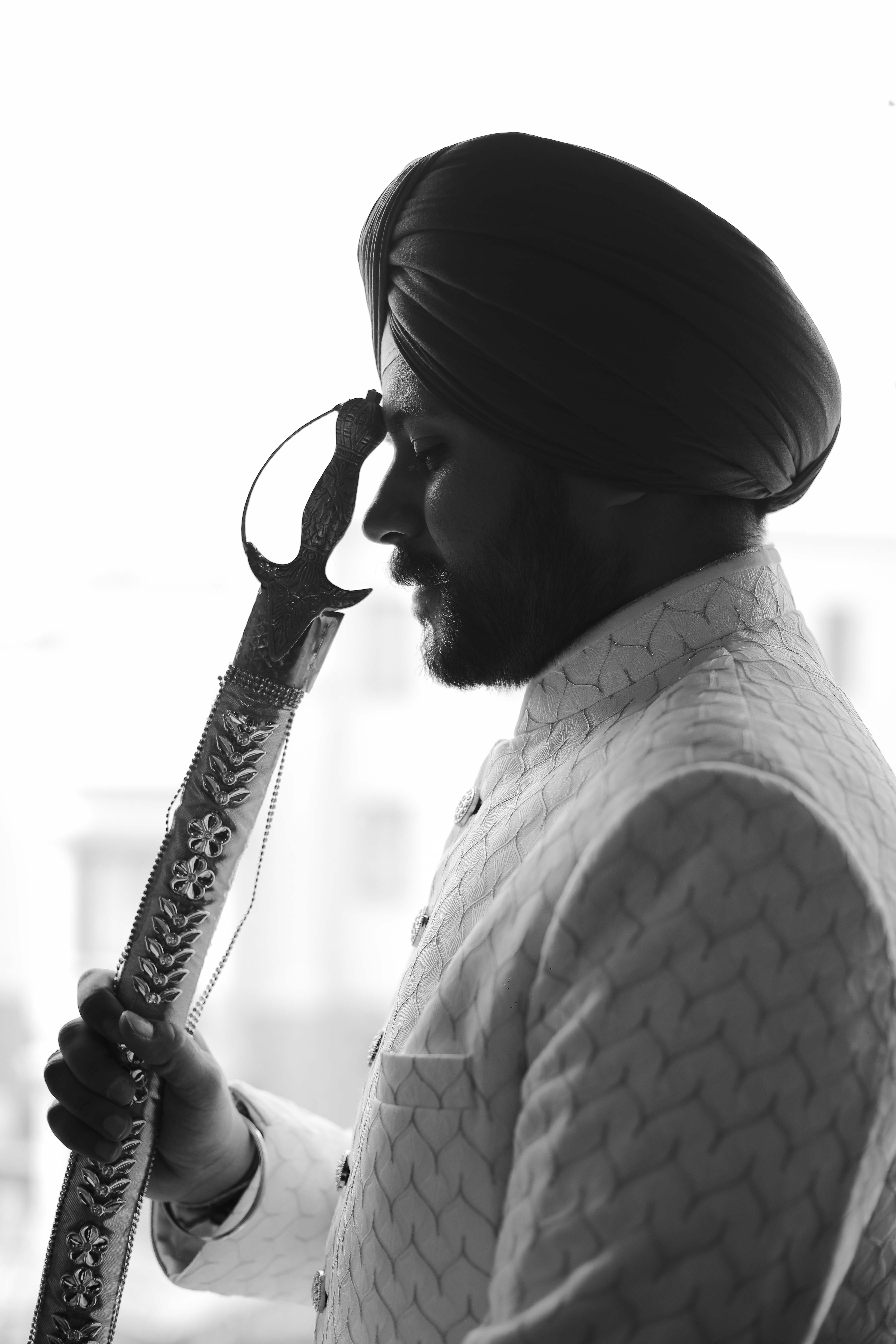 A sikh wedding photograph