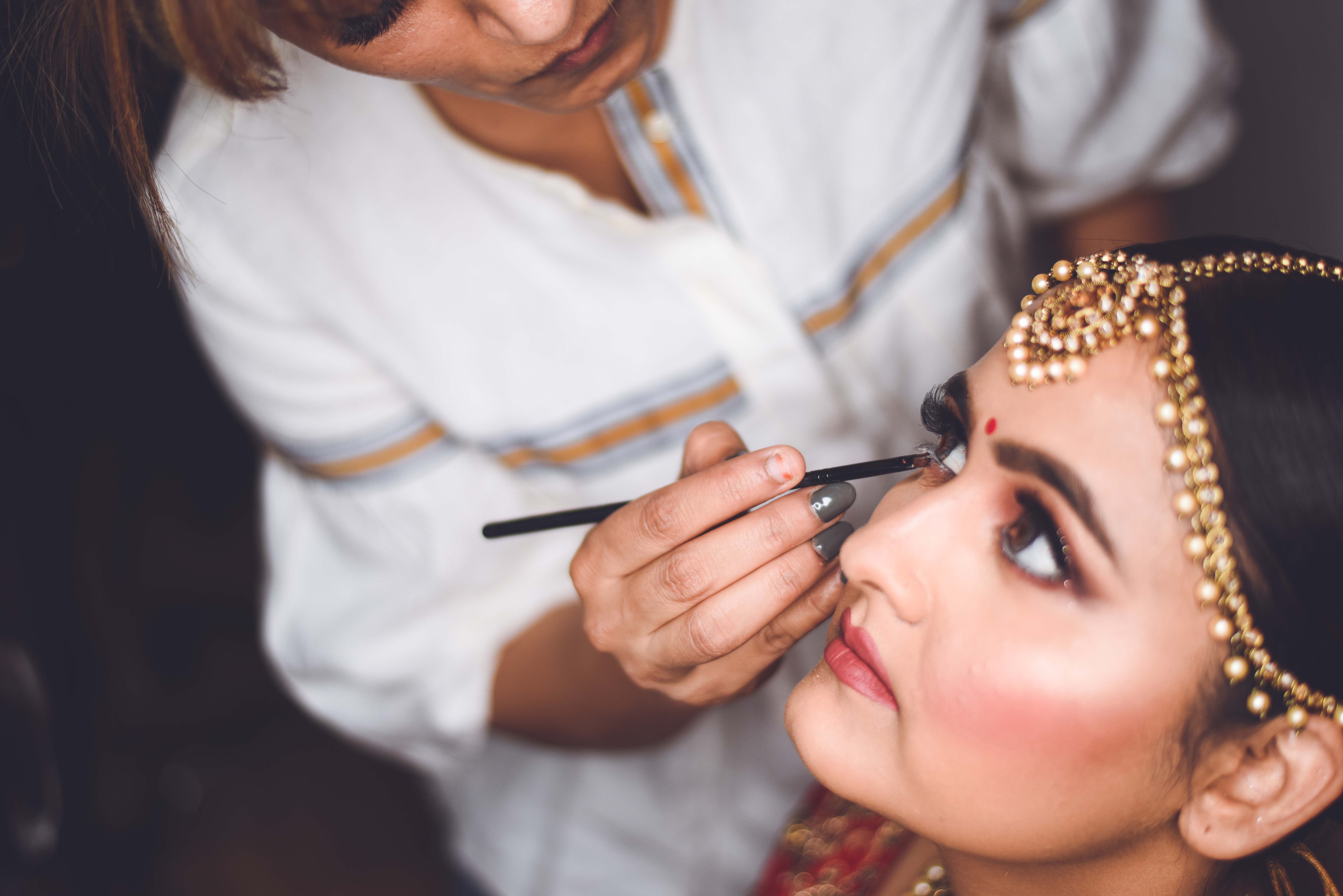 BRIDAL MAKEUP SHOOT BY BEST WEDDING PHOTOGRAPHER